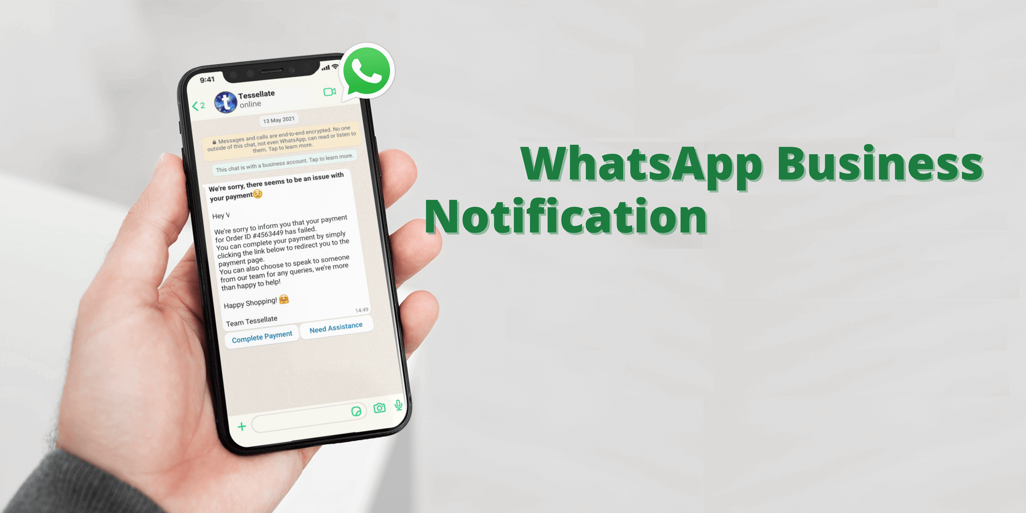 exemple message d absence whatsapp business